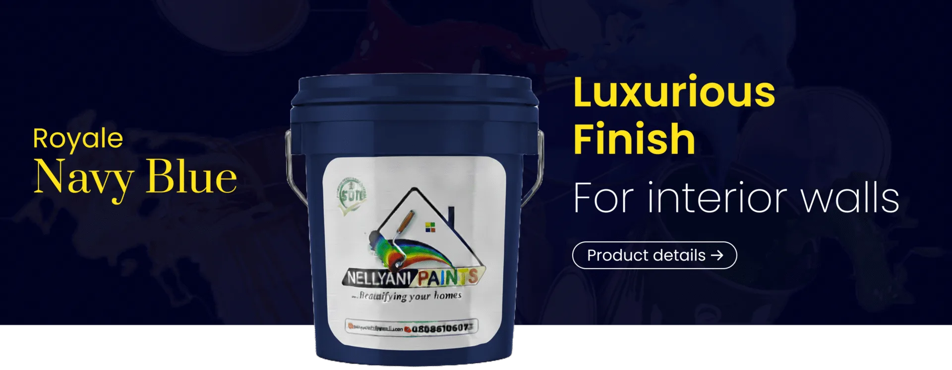 Nellyani paint banner